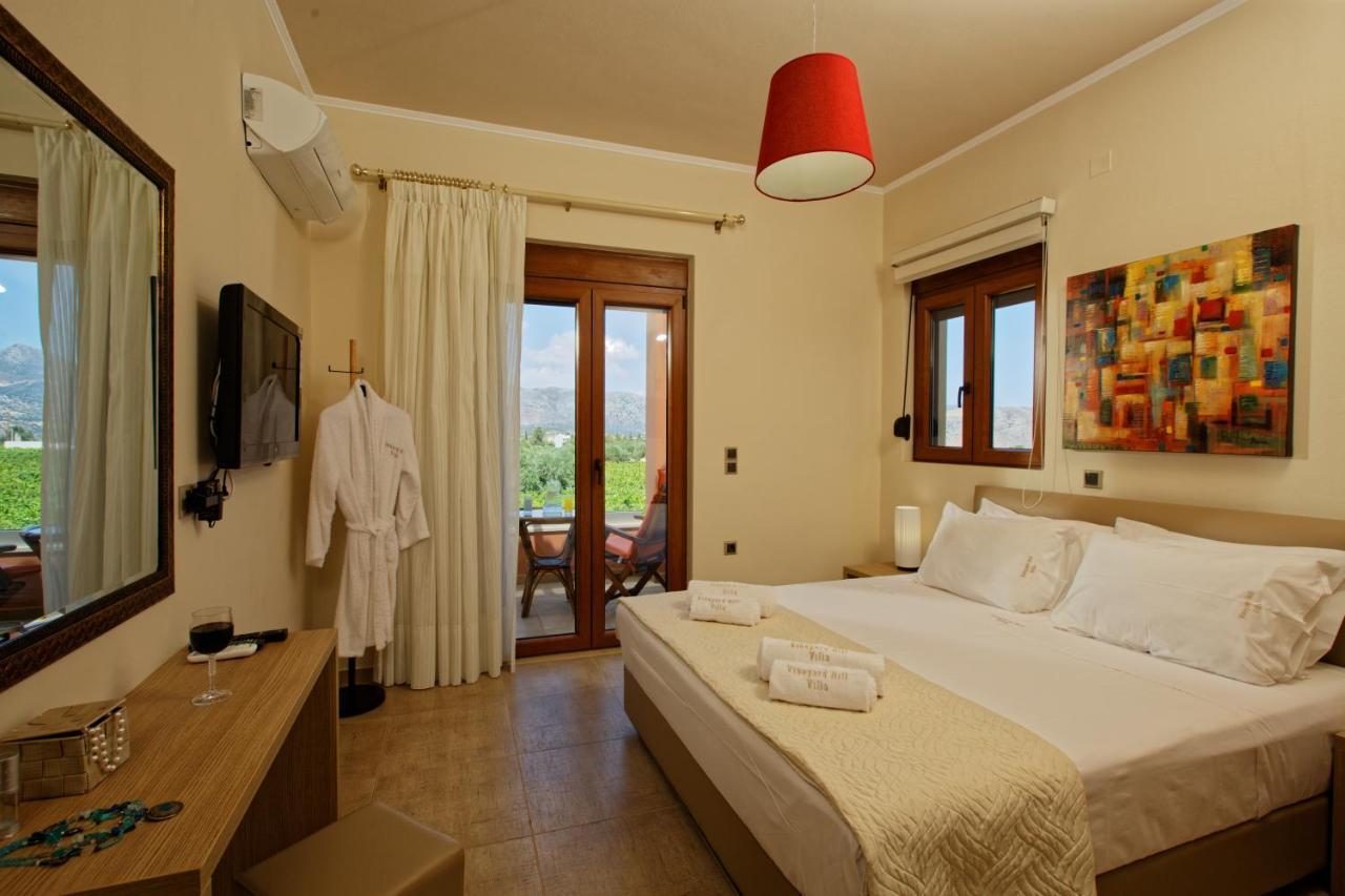 Cretan Vineyard Hill Villa Kato Kalesia Ngoại thất bức ảnh